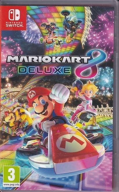 Mario Kart 8 Deluxe - Nintendo Switch Spil (A-Grade) (Genbrug)
